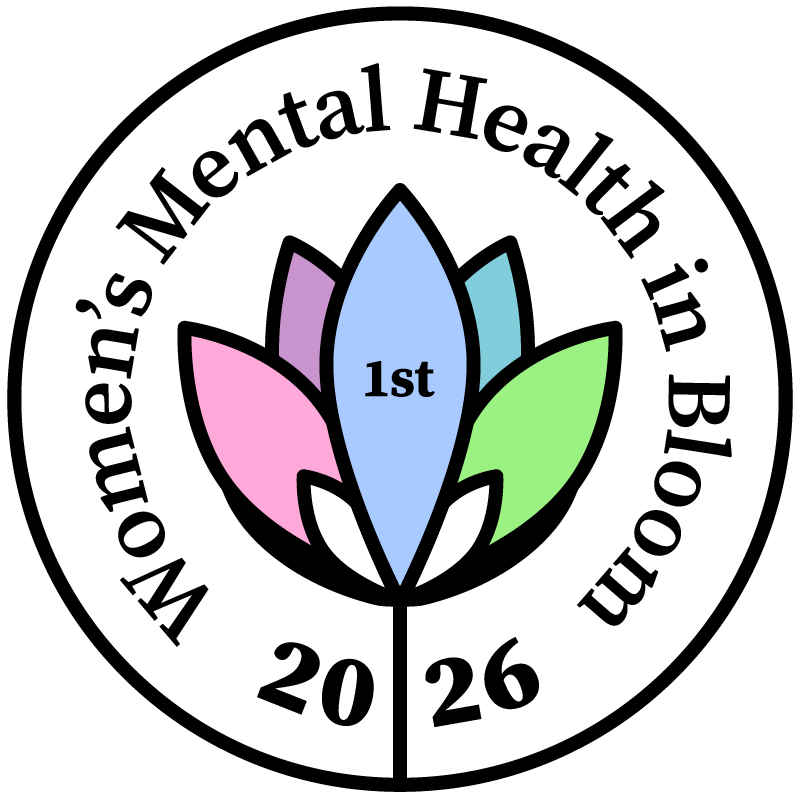 Women's Mental Health in Bloom logo