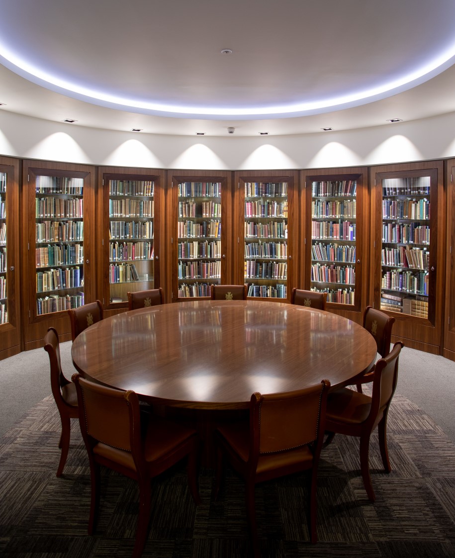 Library portrait image for landing page