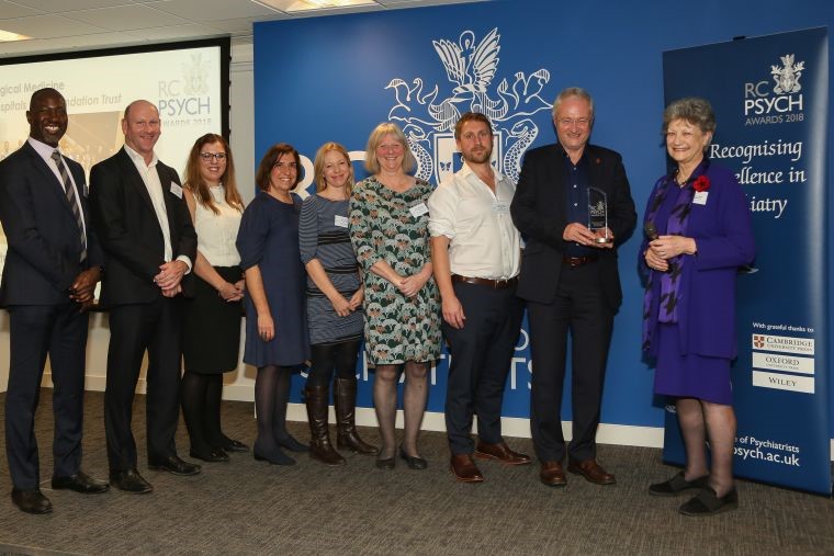 2018 RCPsych Award Winners of Psychiatric Team of the Year: Non-age Specific Integrated Psychological Medicine, Oxford University Hospitals NHS Foundation Trust