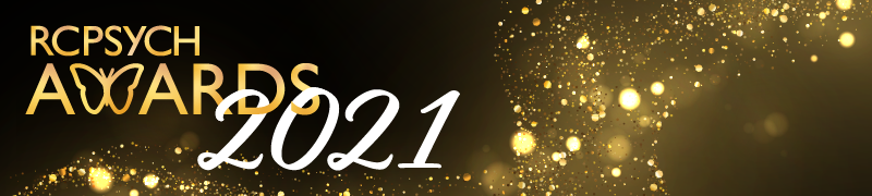 rcpsych awards 2021 banner
