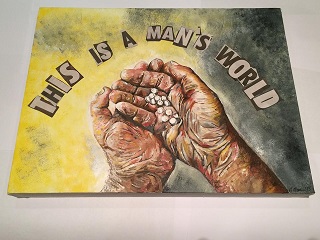 Winner: 'This is a Man's World' by Noleen Osborne