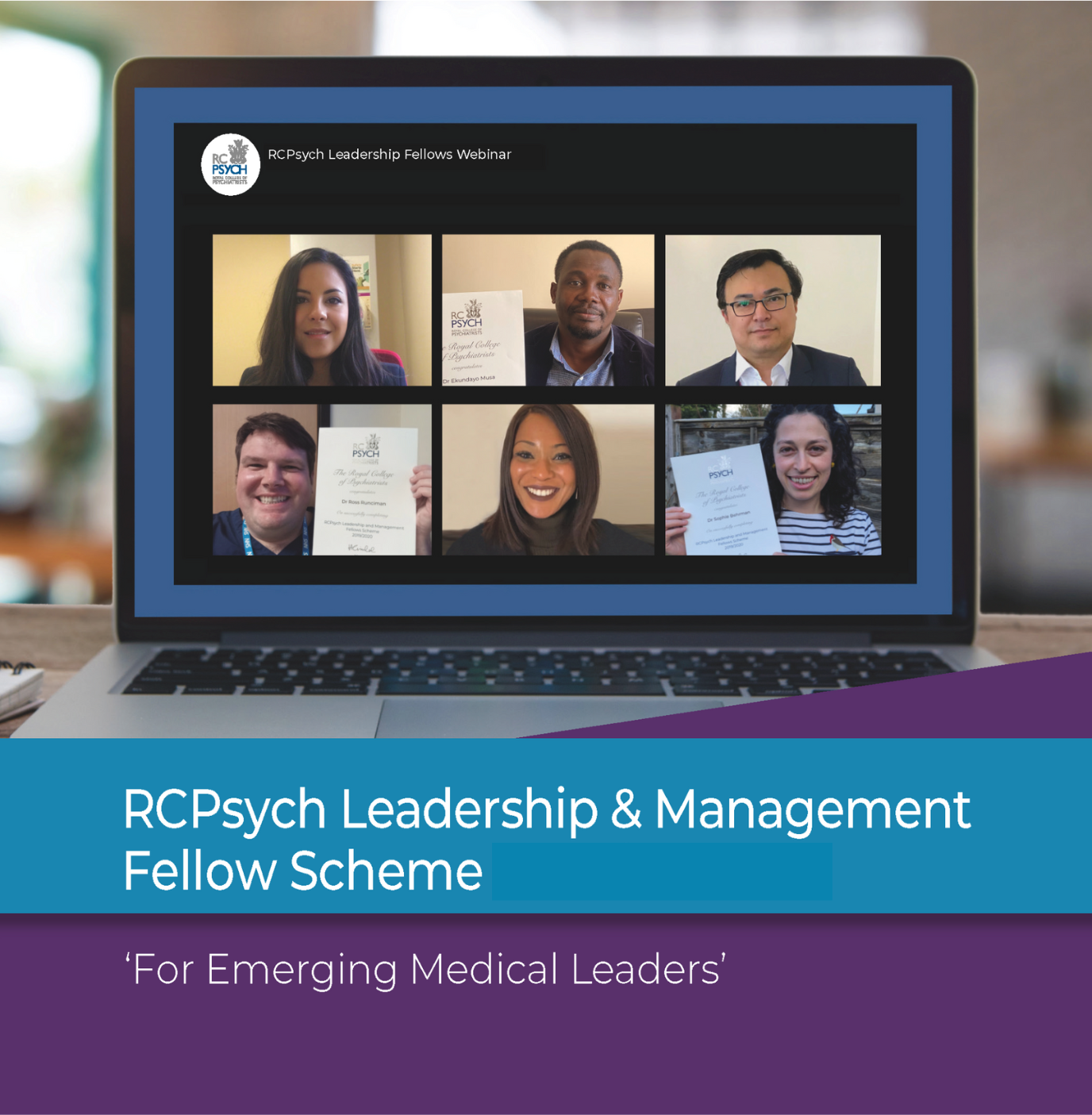 Image showing cover of Leadership & Management Fellow Scheme document
