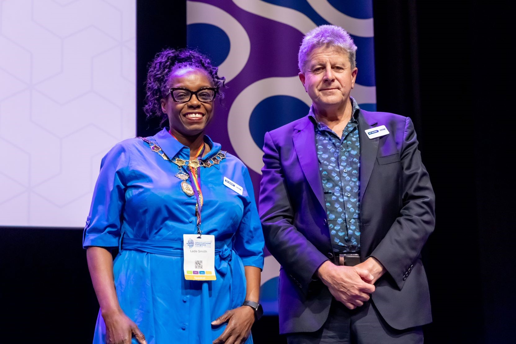 Presidents Lade and Adrian