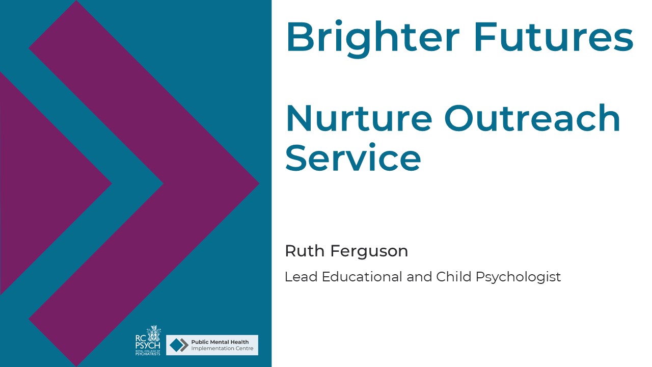 YouTube video from PMHIC launch event featuring talk by Ruth Ferguson