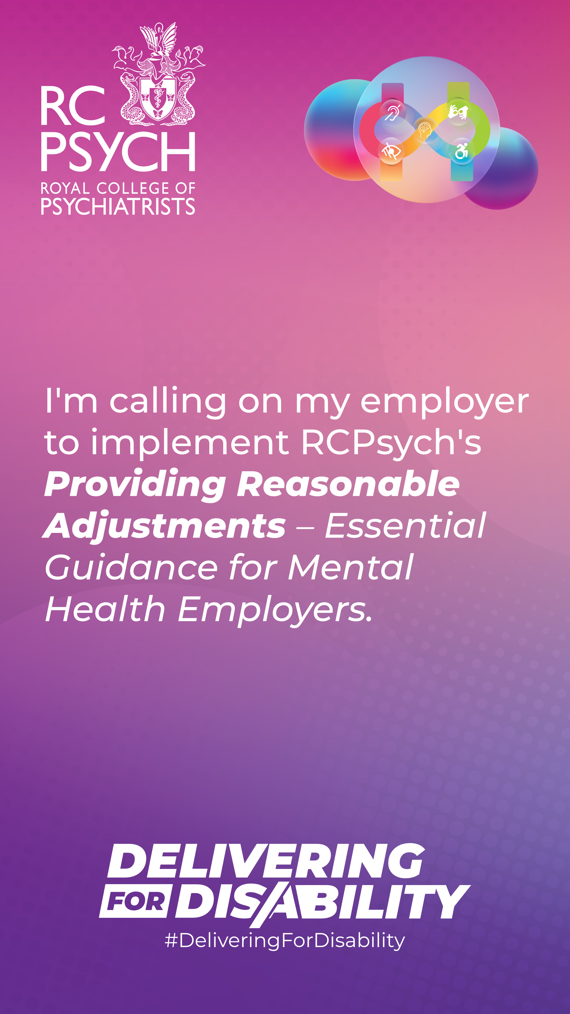 Delivering for Disability