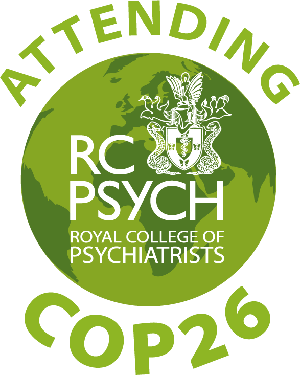 RCPsych COP26 logo