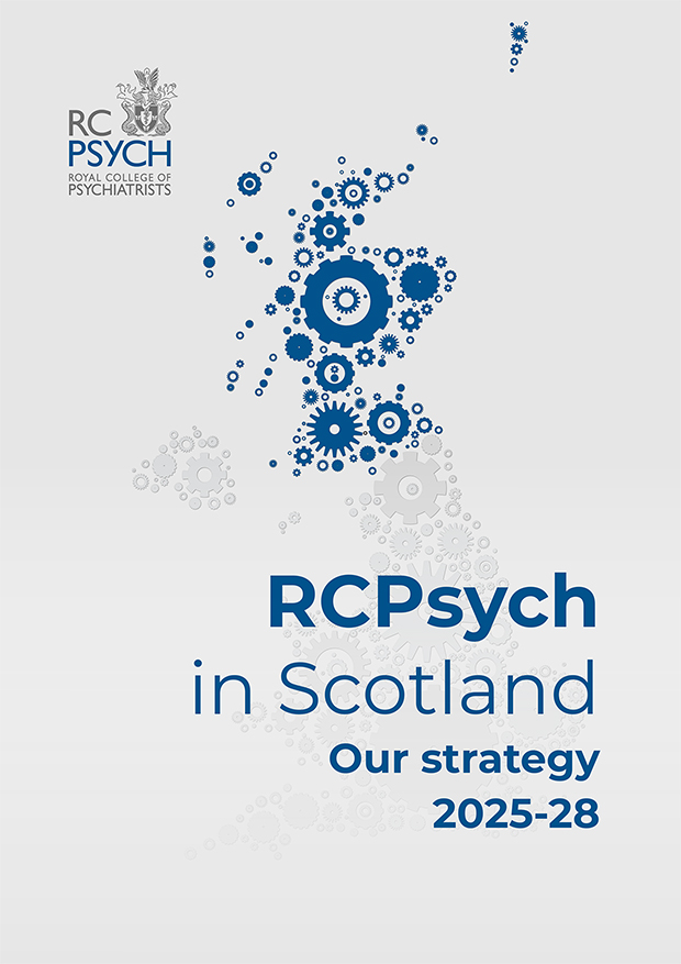 RCPsych in Scotland 2025-28 Strategy cover