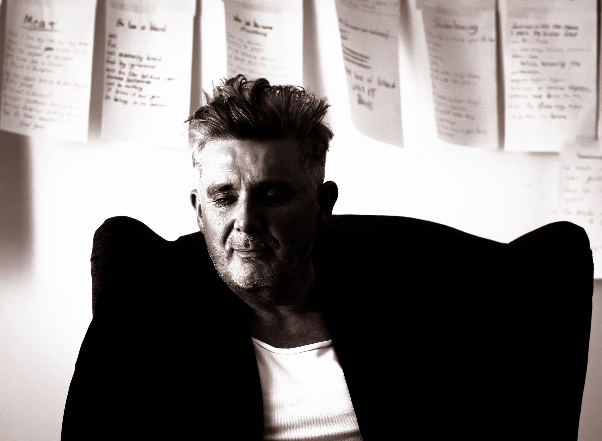 Psychiatrist and patient portrait