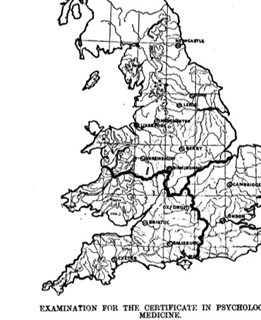 Map of the new Divisions