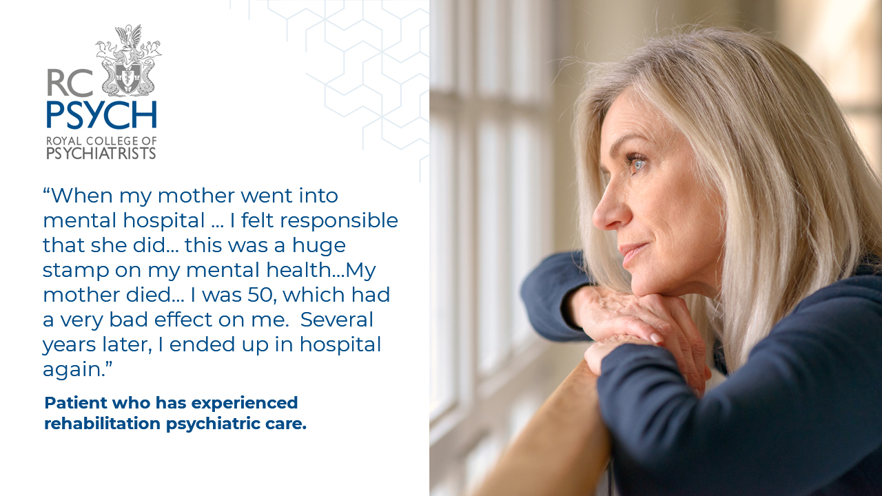 Experiences of trauma when my mother