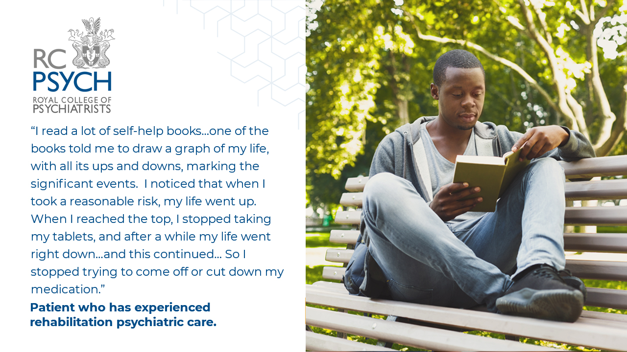 Having space i read a lot