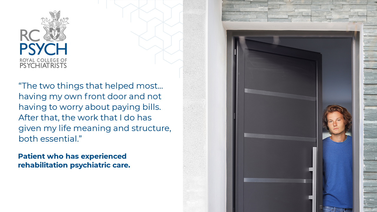 Supported - having my own front door