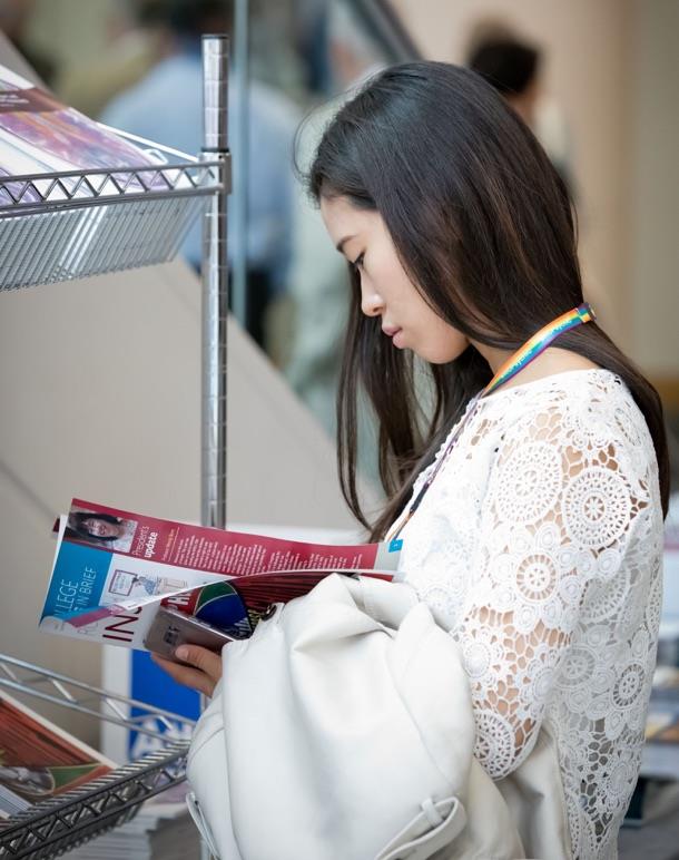 Woman reading RCPsych Insight