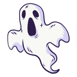 Cartoon ghost