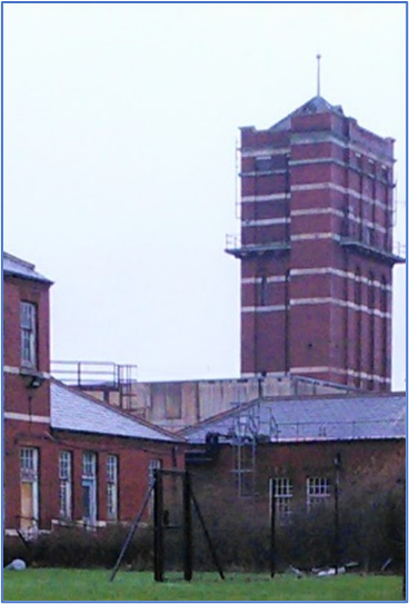 Red brick building over 5 storeys