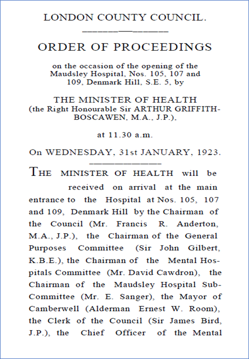 order of proceedings