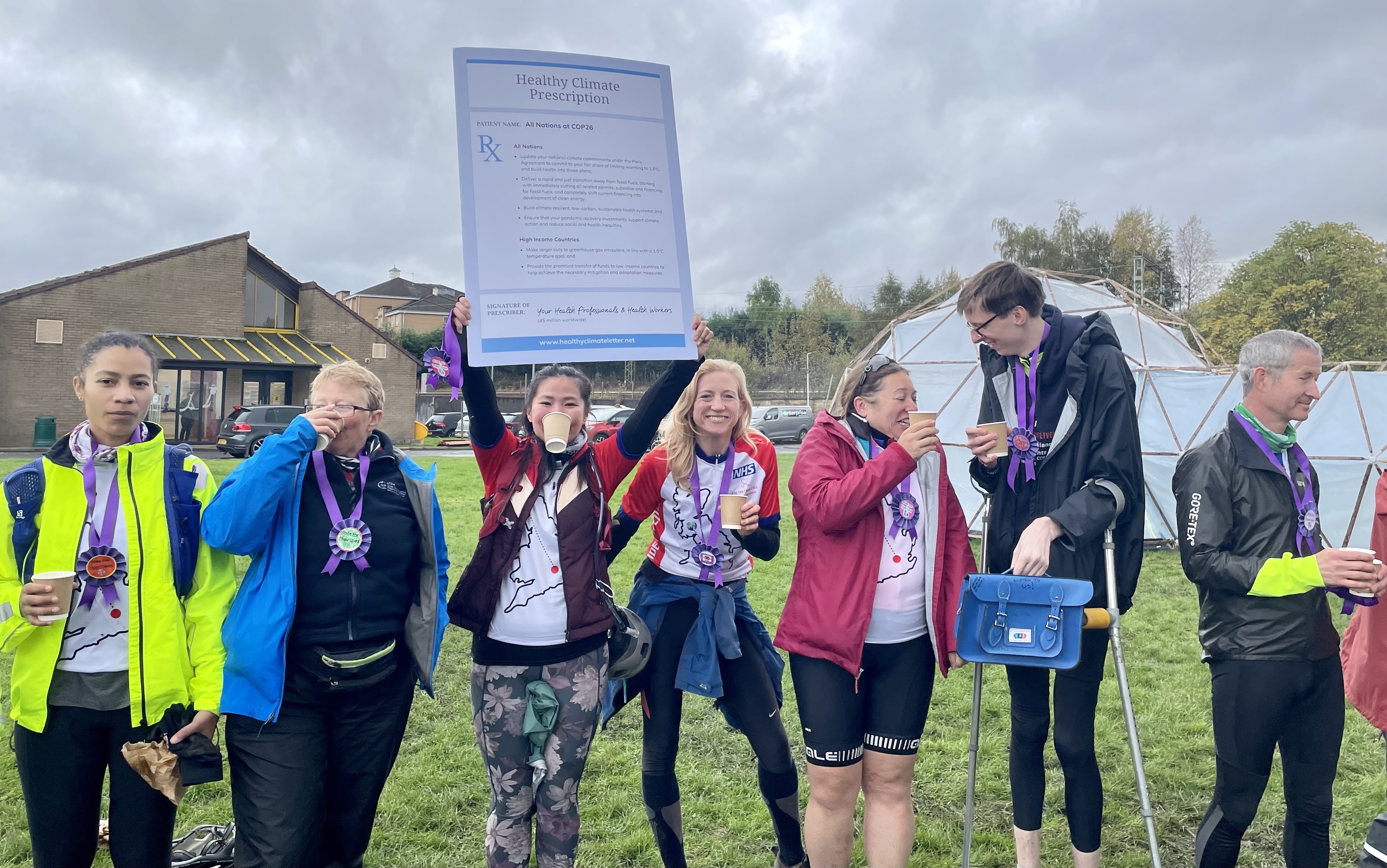 Happy to be in Glasgow