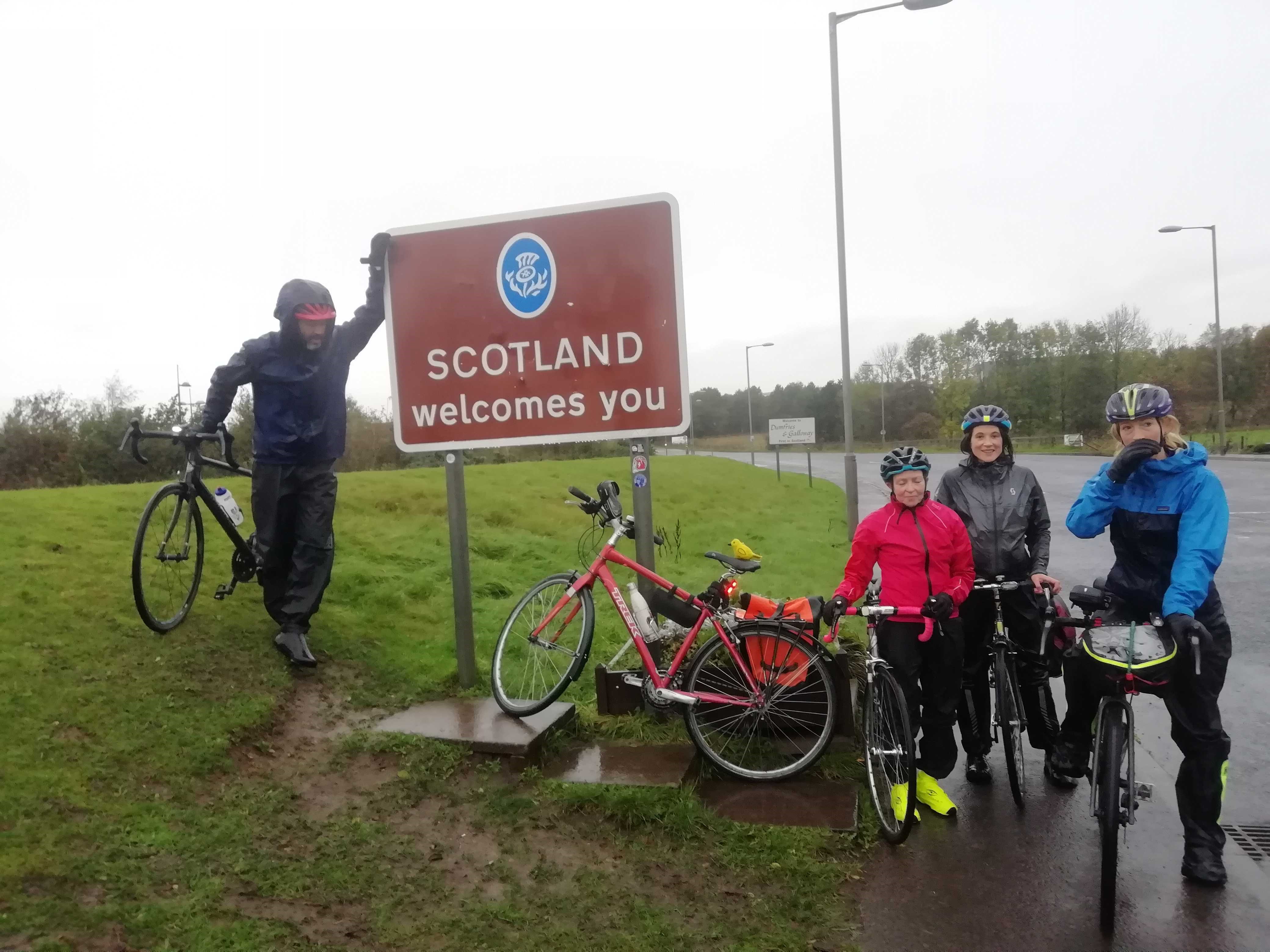 We've reached Scotland