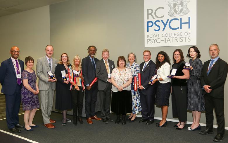 President commends 'magnificent seven' for improving lives of mentally ill