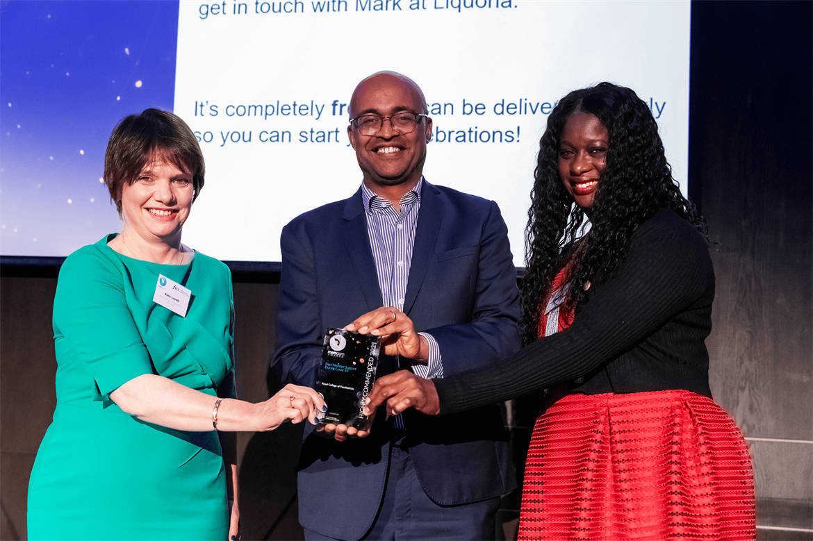 College 'highly commended' for our member support during pandemic